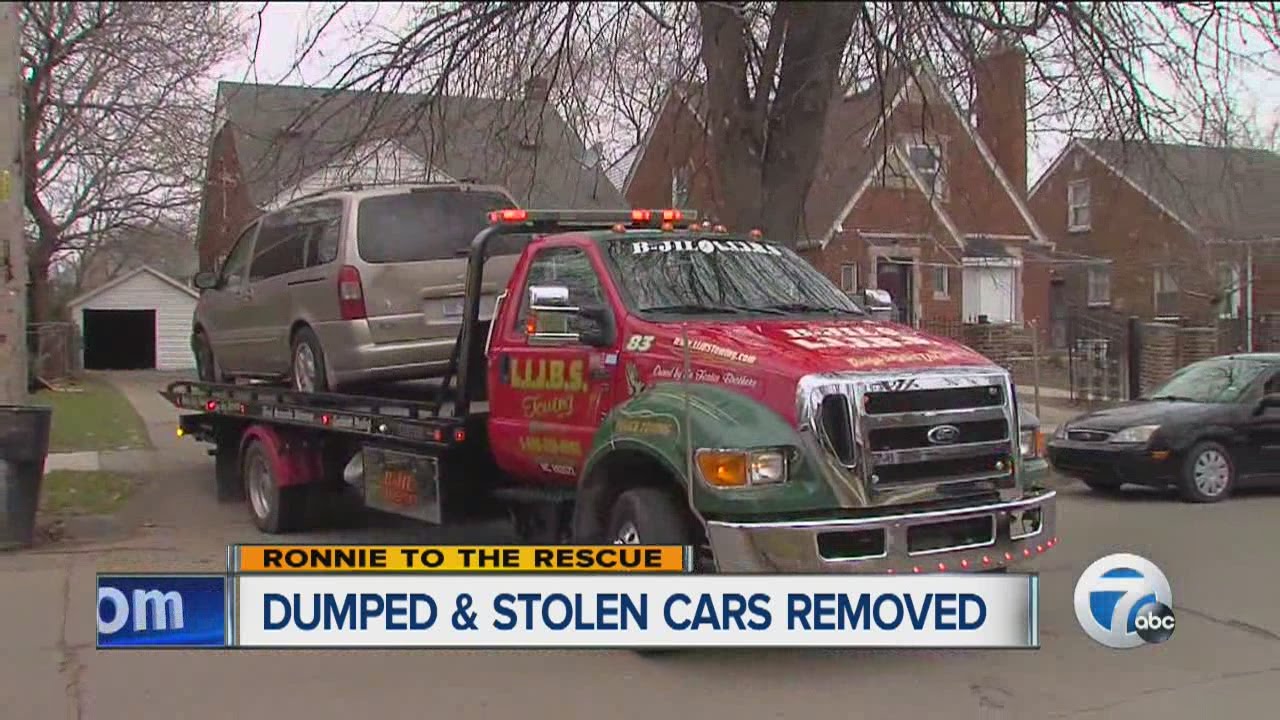 Stolen and dumped cars removed