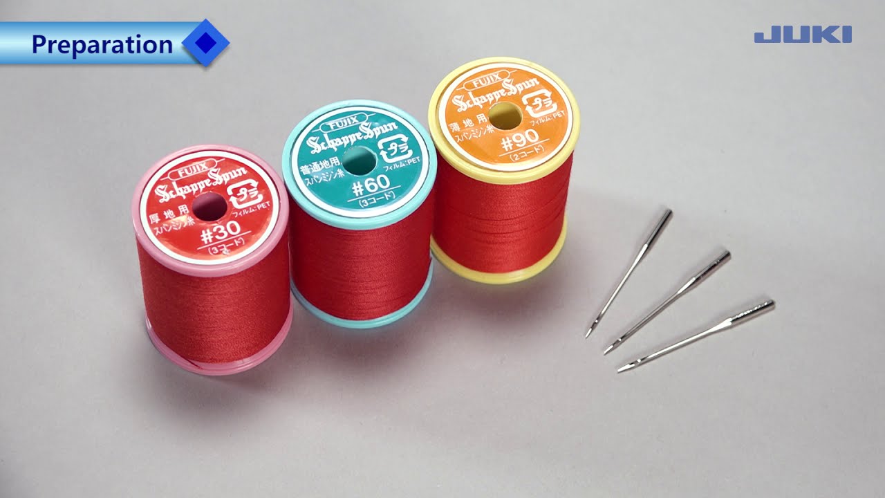 3. JUKI HZL-UX8 Kirei - Needle Thread Preparation