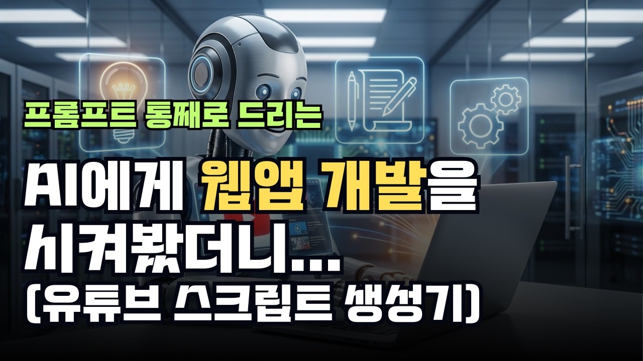 [프롬프트 통째로 드리는] 젠스파크 AI 로 실제 웹앱 만드는 과정을 보여드립니다. #gensparkai #젠스파크 #웹앱 #앱개발