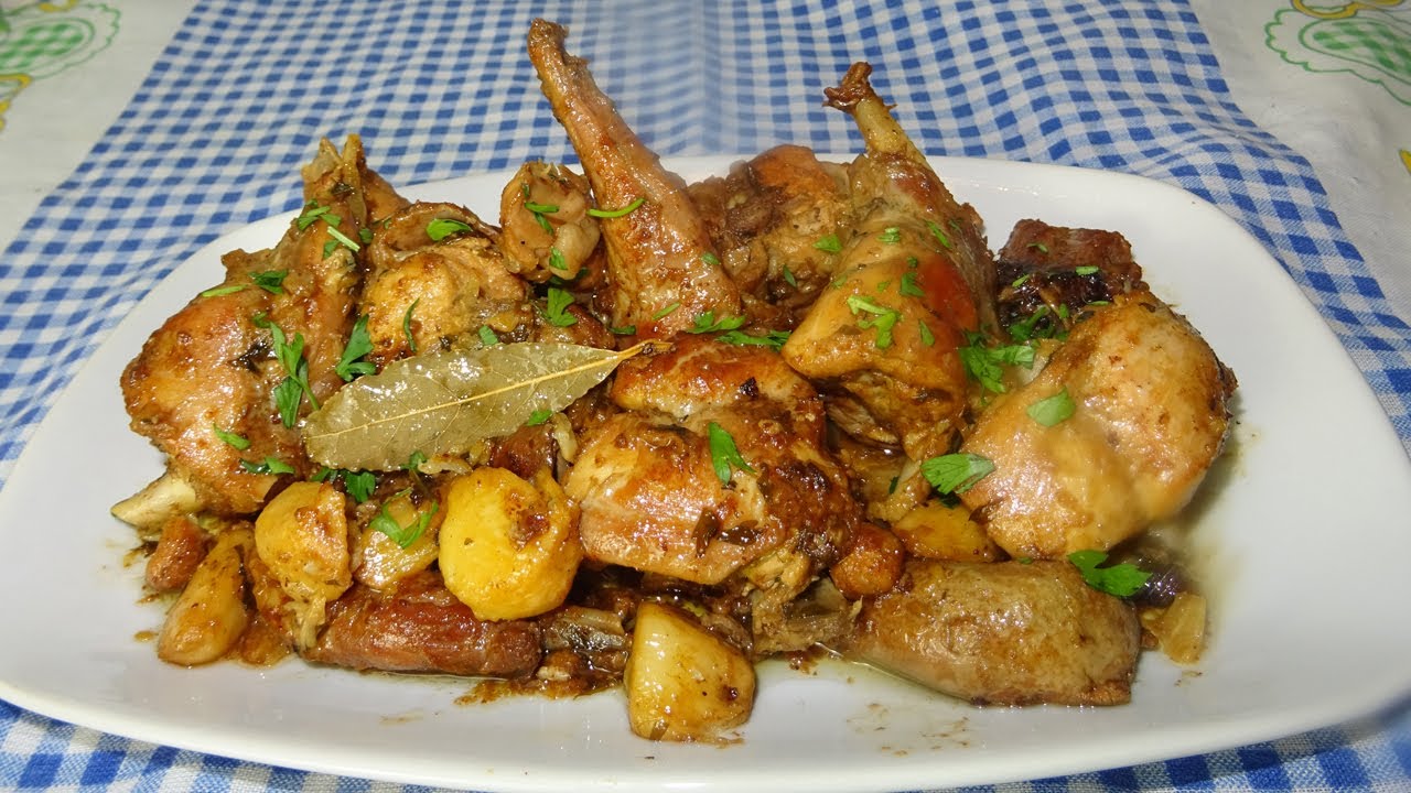 CONEJO AL AJILLO