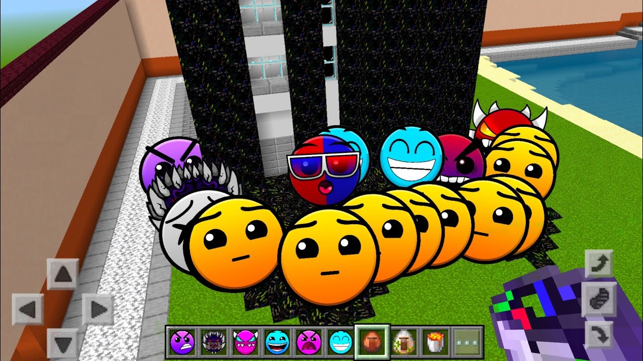 Lobotomy Dash Nextbots в Pibby Glitch Addon для Minecraft PE