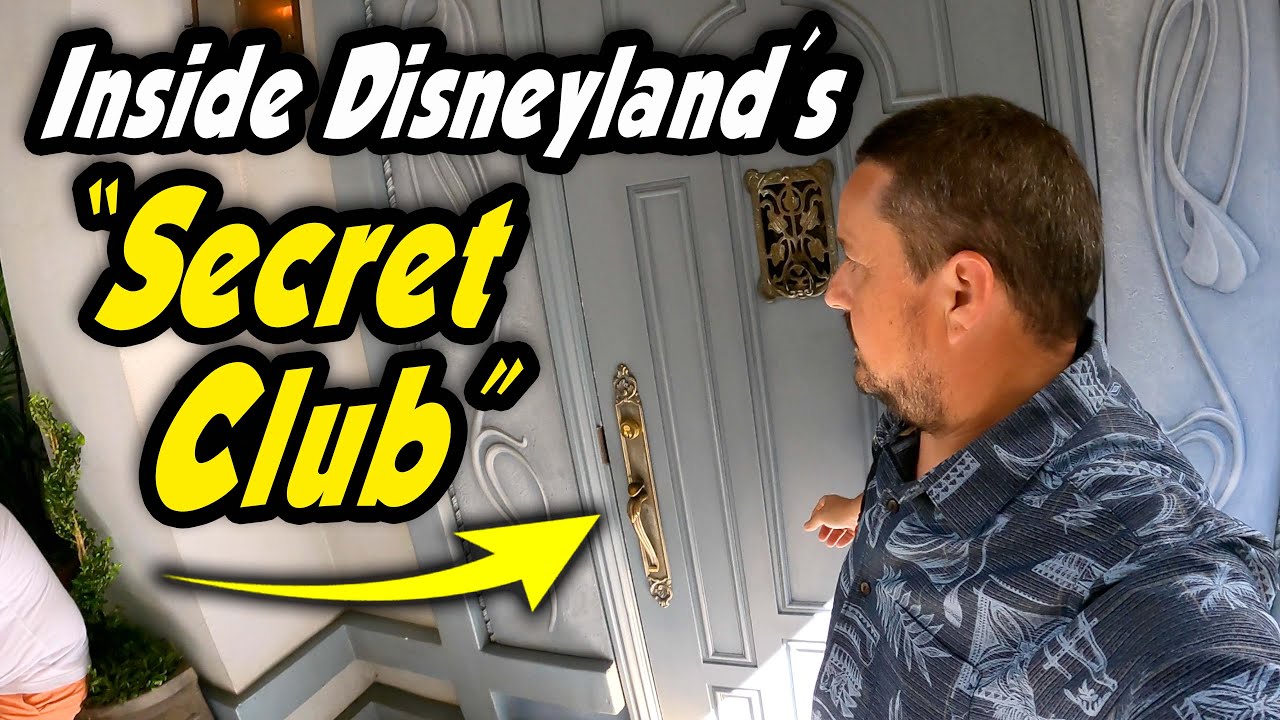 SECRET CLUB inside Disneyland? We experience a part of Disney most visitors never see. Come along!