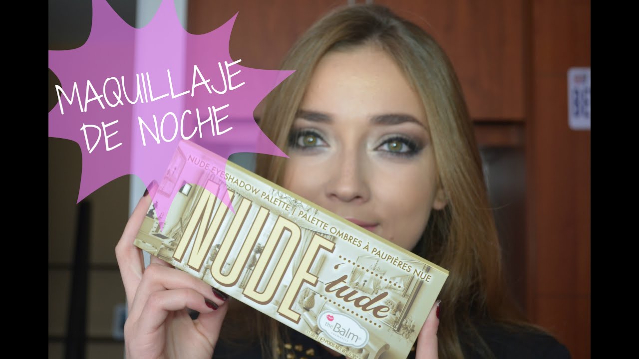 Maquillaje de Noche ⎸ Paleta Nude'Tude