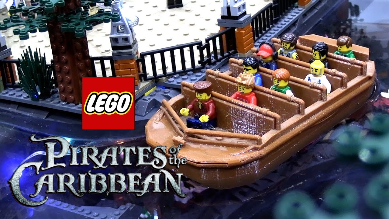 LEGO Пираты Карибского моря: путешествие по настоящей воде!