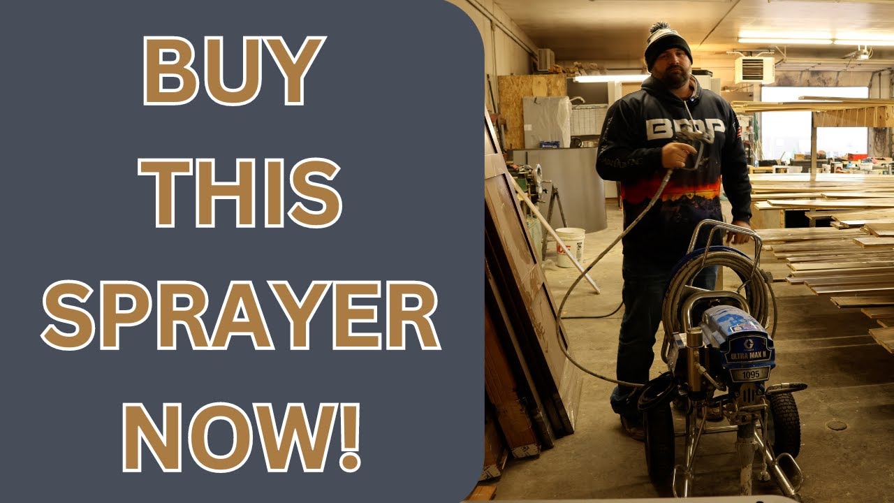 Graco 1095 Sprayer Review - If you're looking to start a painting business, BUY THIS SPRAYER NOW!