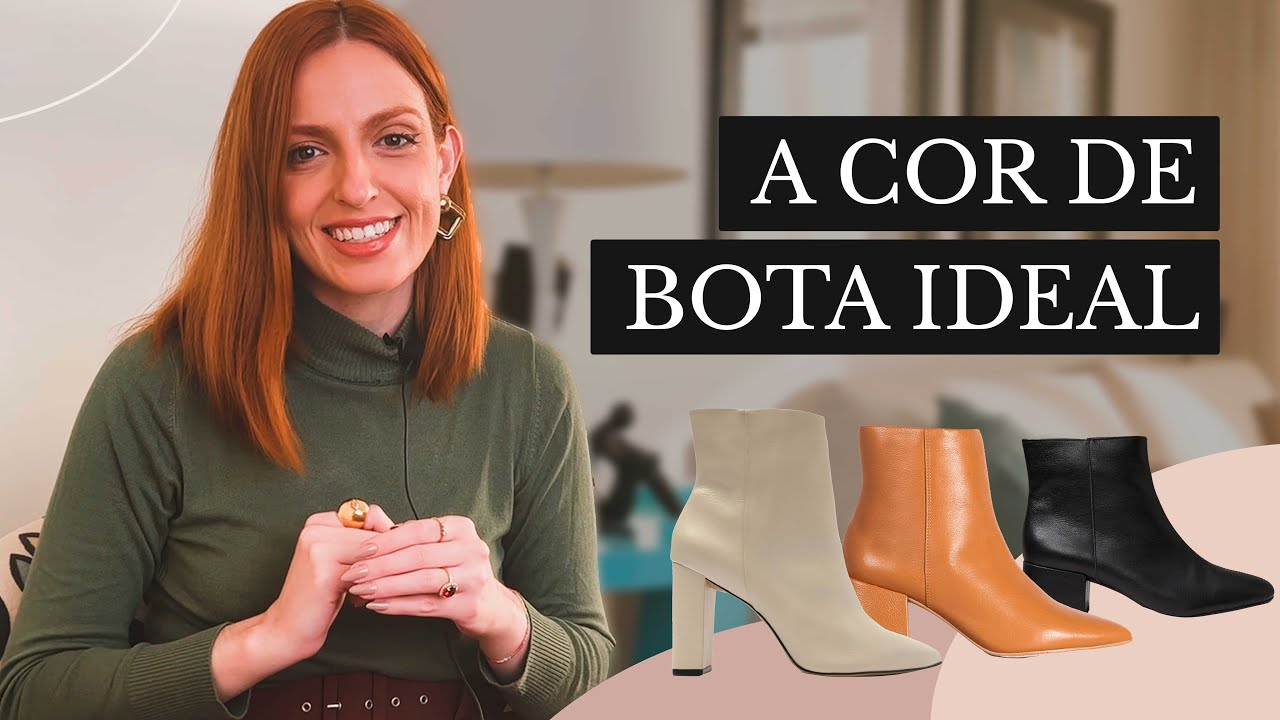 A MELHOR COR DE BOTA PARA SE TER NO ÁRMARIO - Erika Paiva