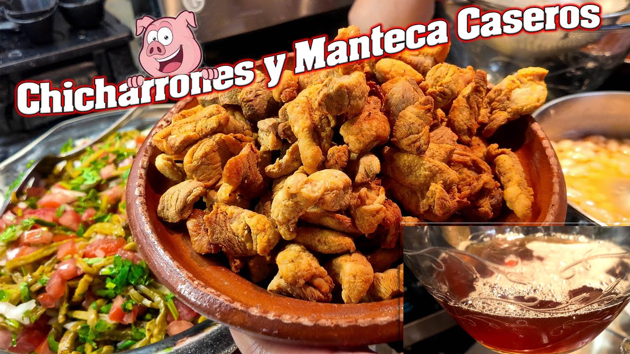 Como Hacer Chicharrones Y  Manteca Casera #trending #viral #rancho