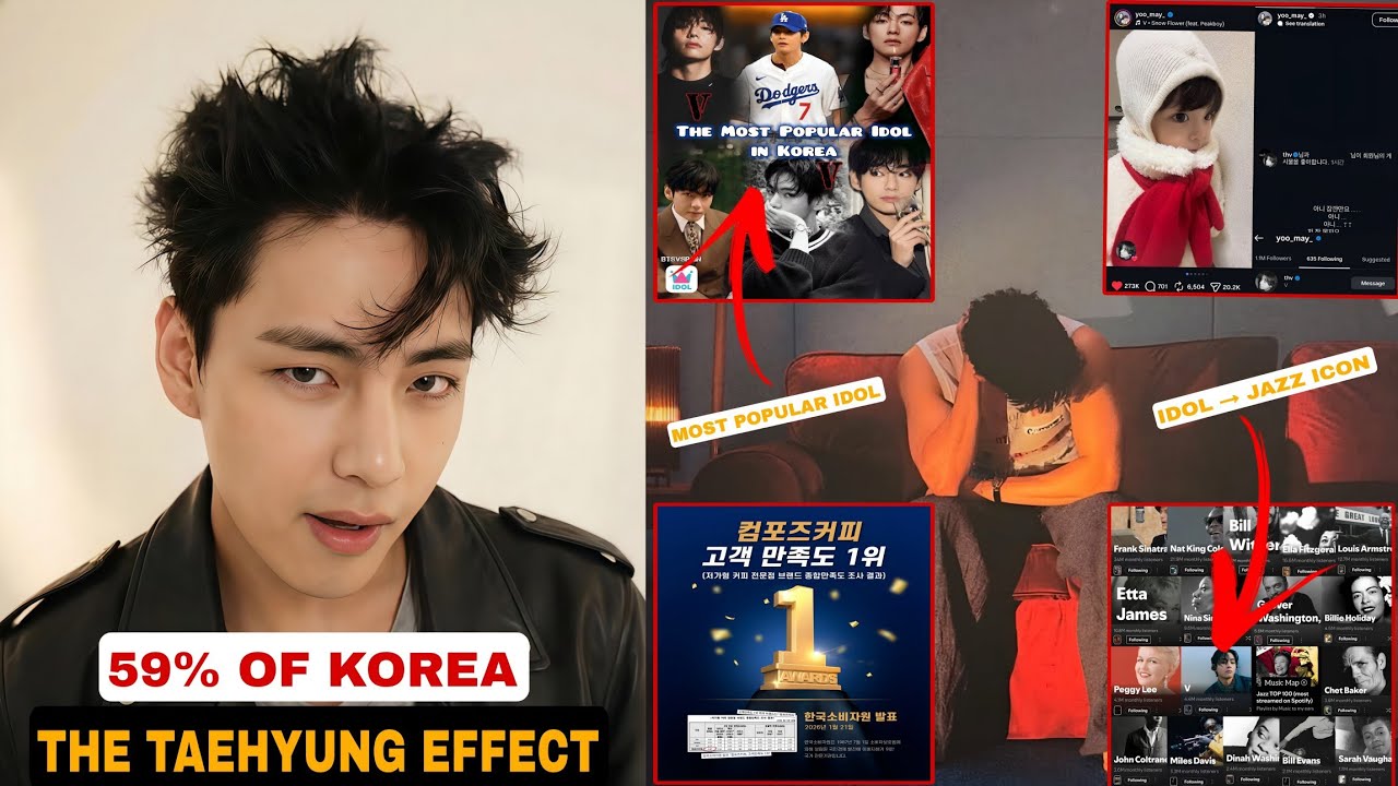 1 Minute Ago! Taehyung Just Did THIS Again — Korea Voted, Brands Followed, Jazz History Was