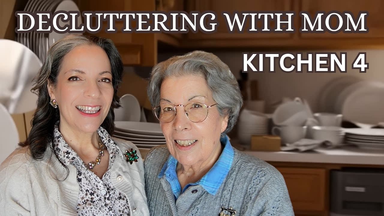 Decluttering With Mom || Kitchen 4 ||