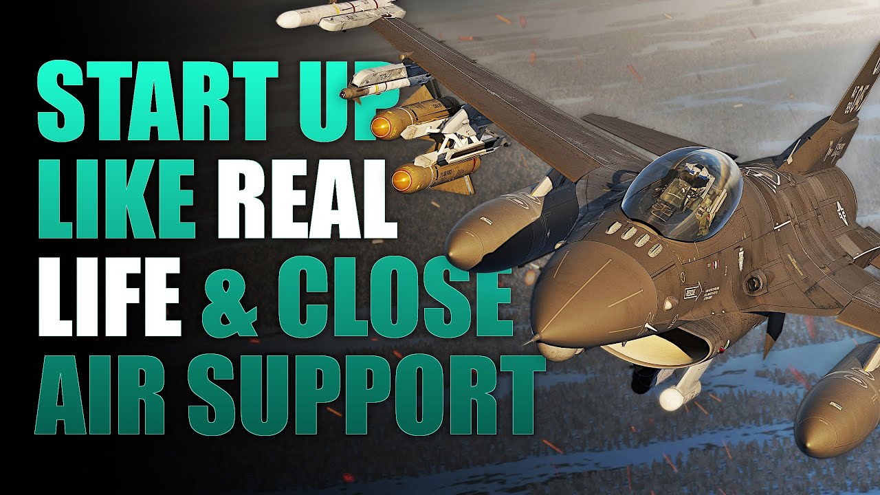 Great F-16 Mission | DCS | Arctic Thunder Campaign | Amazing Graphics | Tutorial