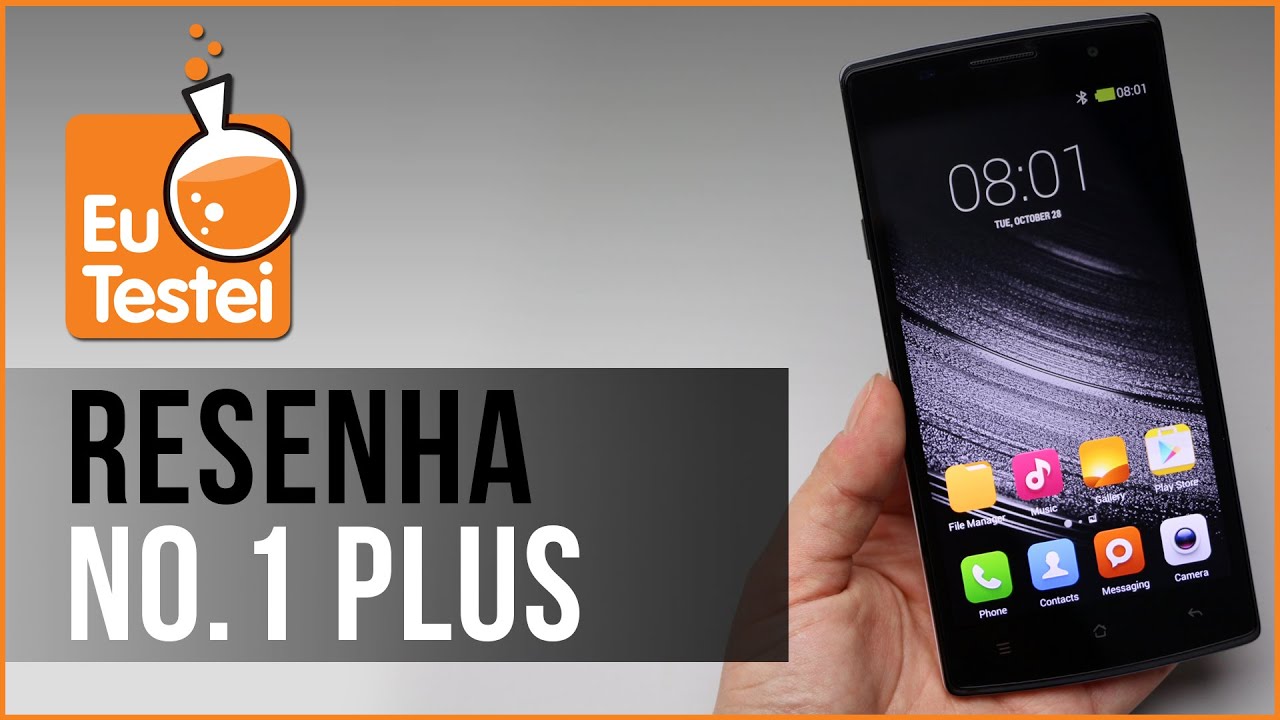 Smartphone NO.1 Plus - V&iacute;deo Resenha EuTestei Brasil
