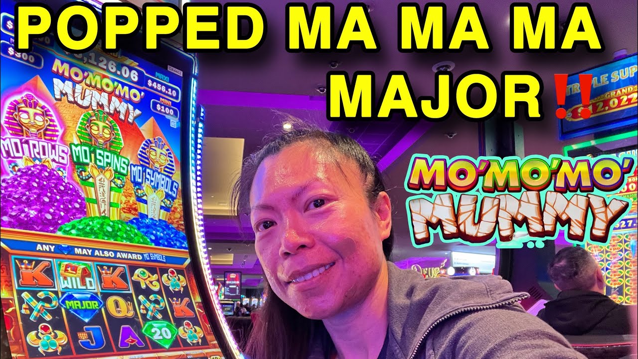 POPPED Ma Ma Ma MAJOR‼️on MO MO MO MUMMY slot machine 🎰