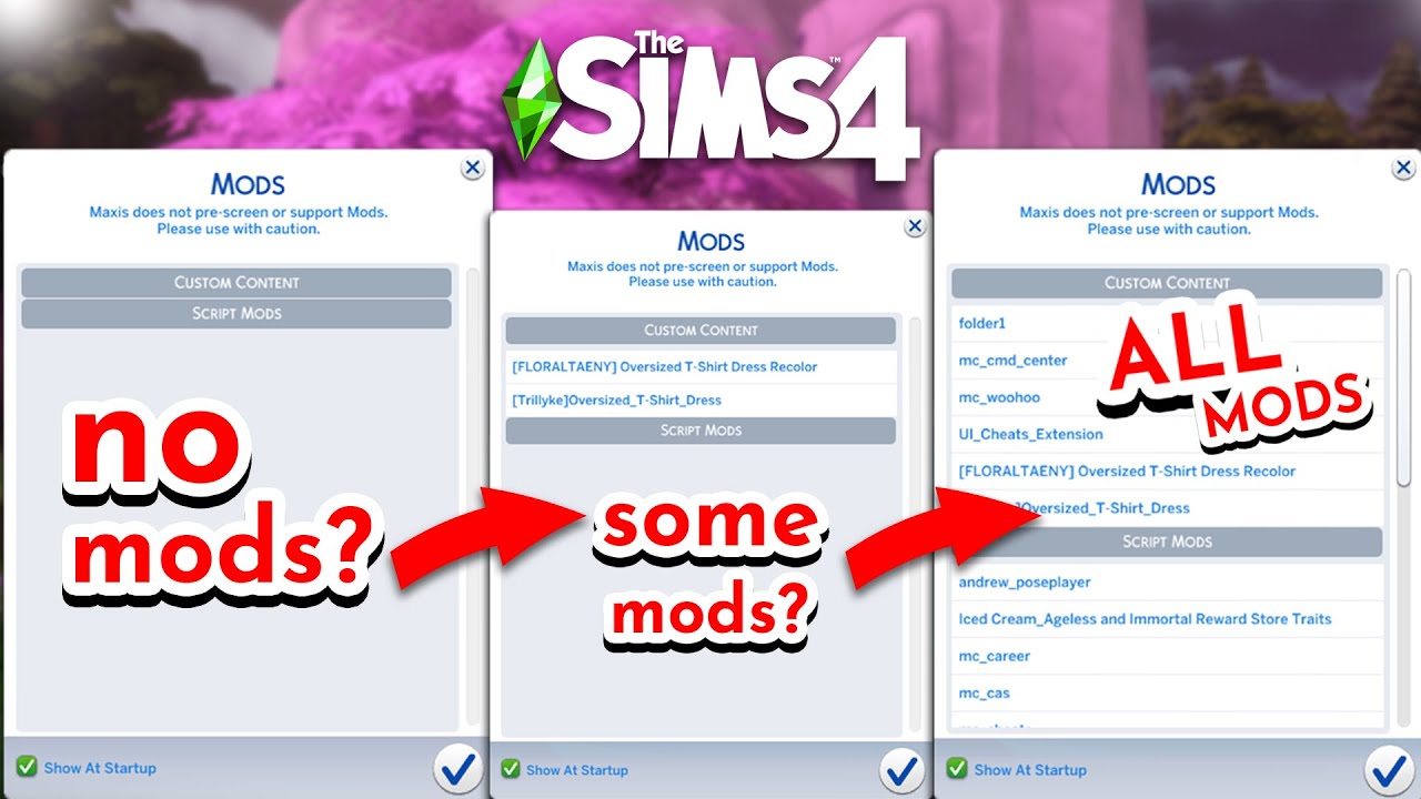 НЕКОТОРЫЕ моды для Sims 4 НЕ ОТОБРАЖАЮТСЯ В ИГРЕ? Как исправить неработающие моды для Sims 4 в 20...