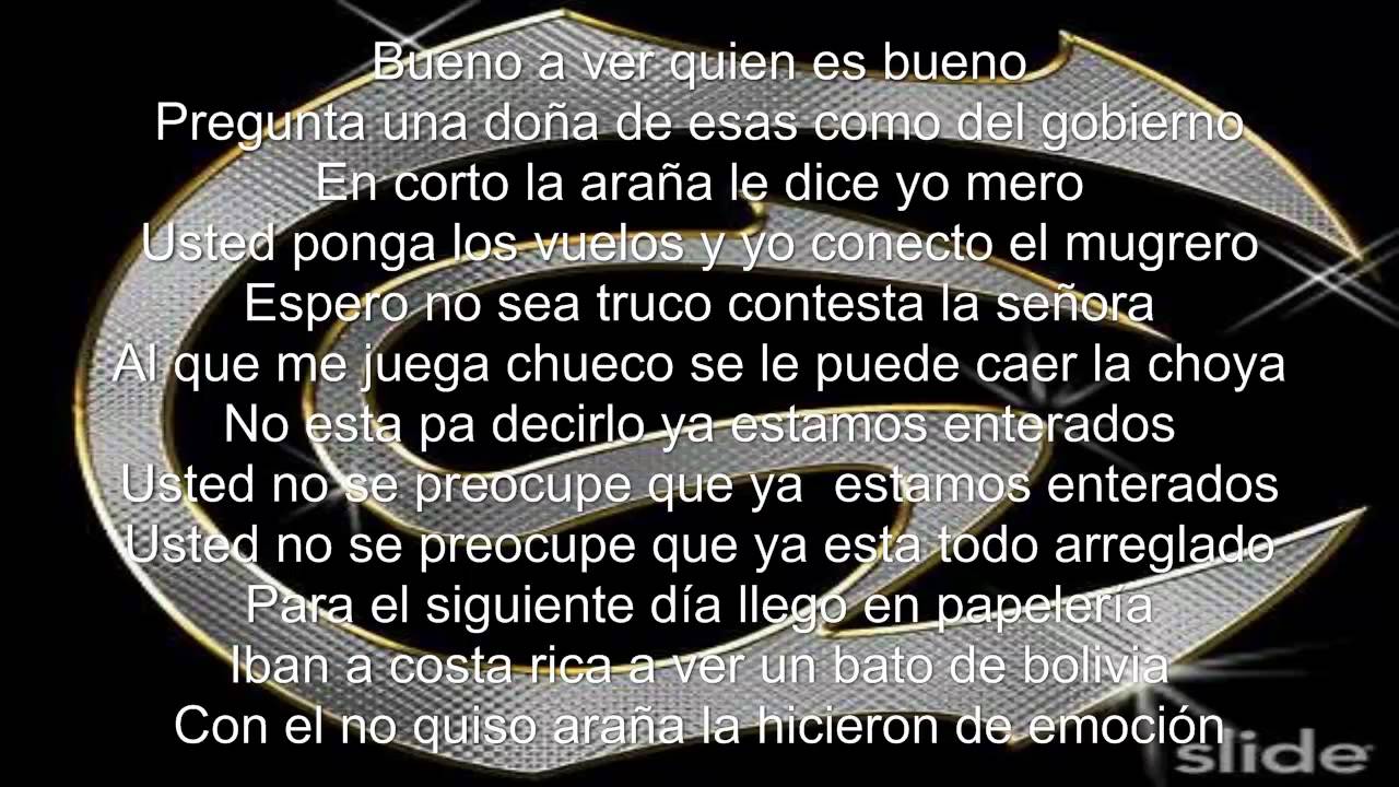 El Alacran-Cartel De Santa (CON LETRA)