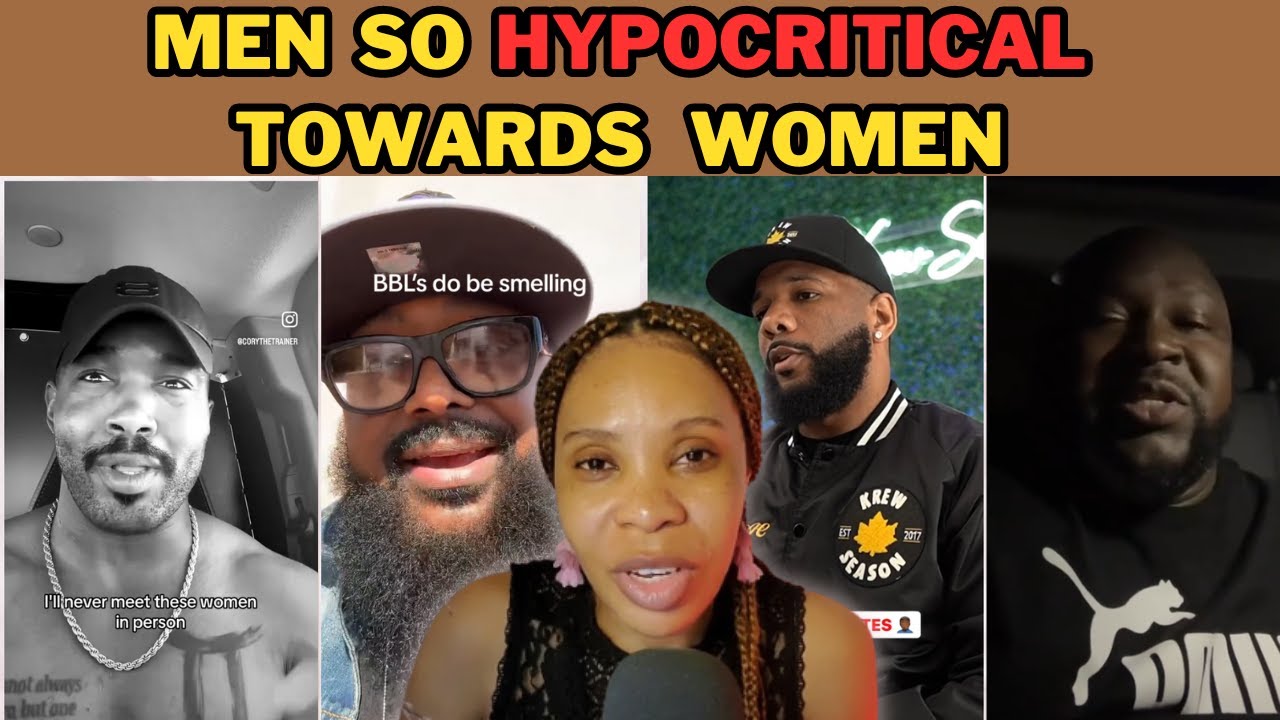 MEN ARE HYPOCRITES WITH DOUBLE STANDARDS, WOMEN STAY WOKE| WHY MEN SO HYPOCRITICAL?