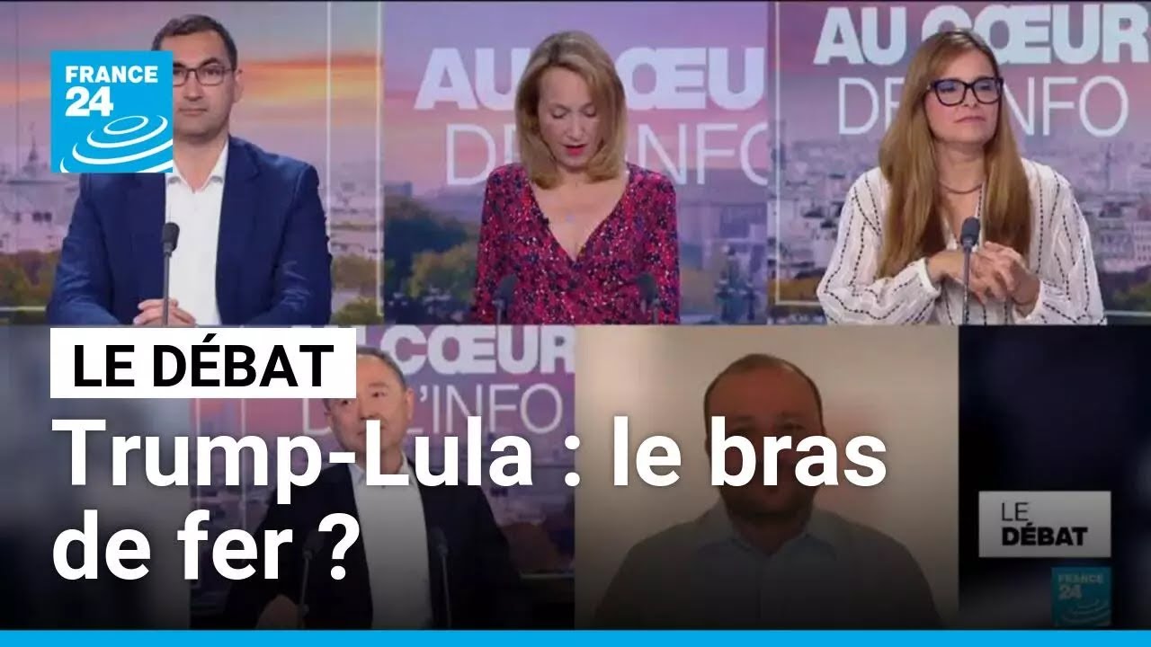 Donald Trump-Lula : le bras de fer ? • FRANCE 24