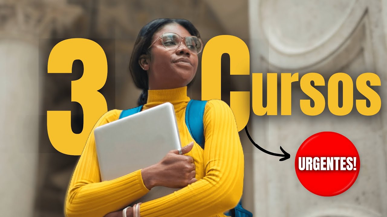 3 CURSOS que garantem EMPREGO RÁPIDO!