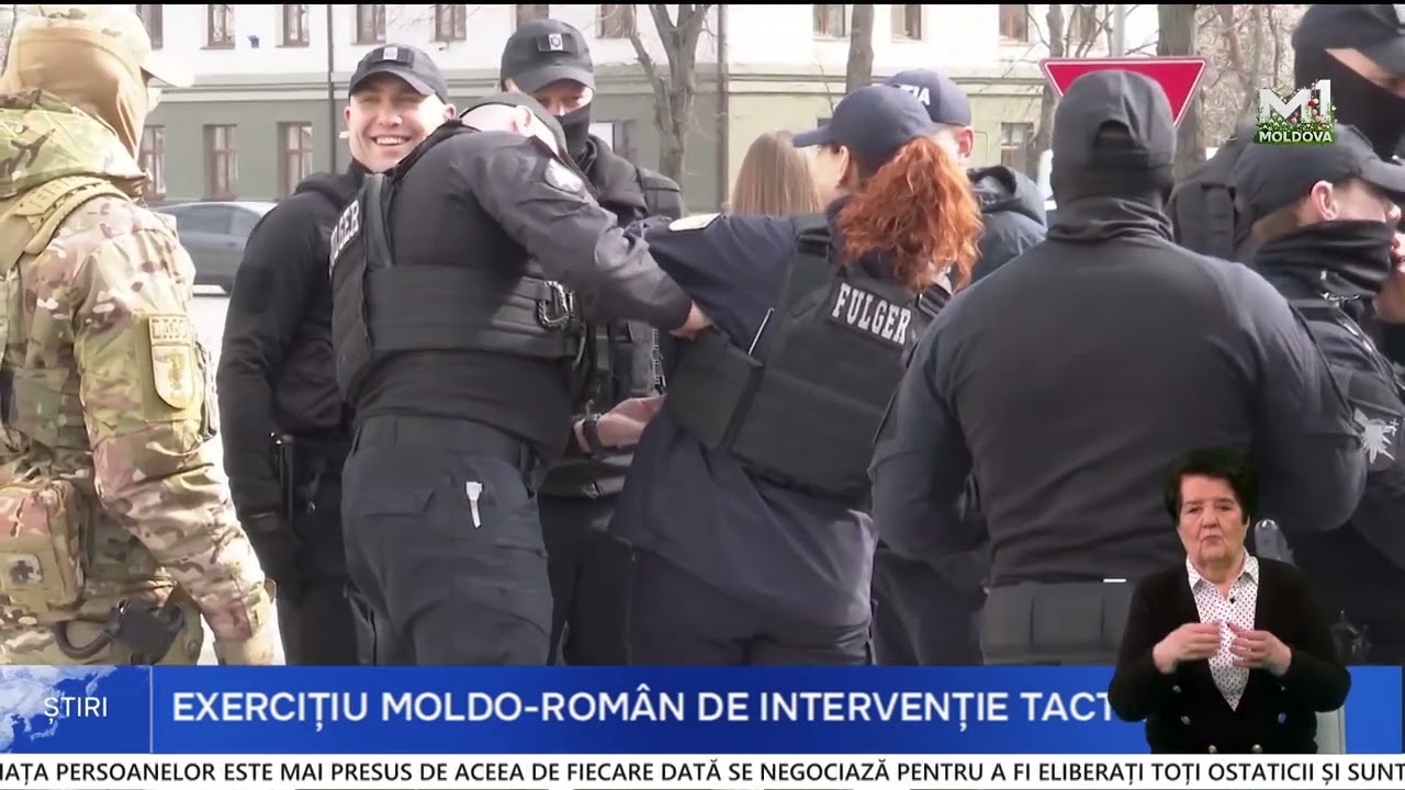 Exercițiu tactic la Ungheni: Peste 100 de „ostatici” salvați într-o simulare a forțelor de ordine