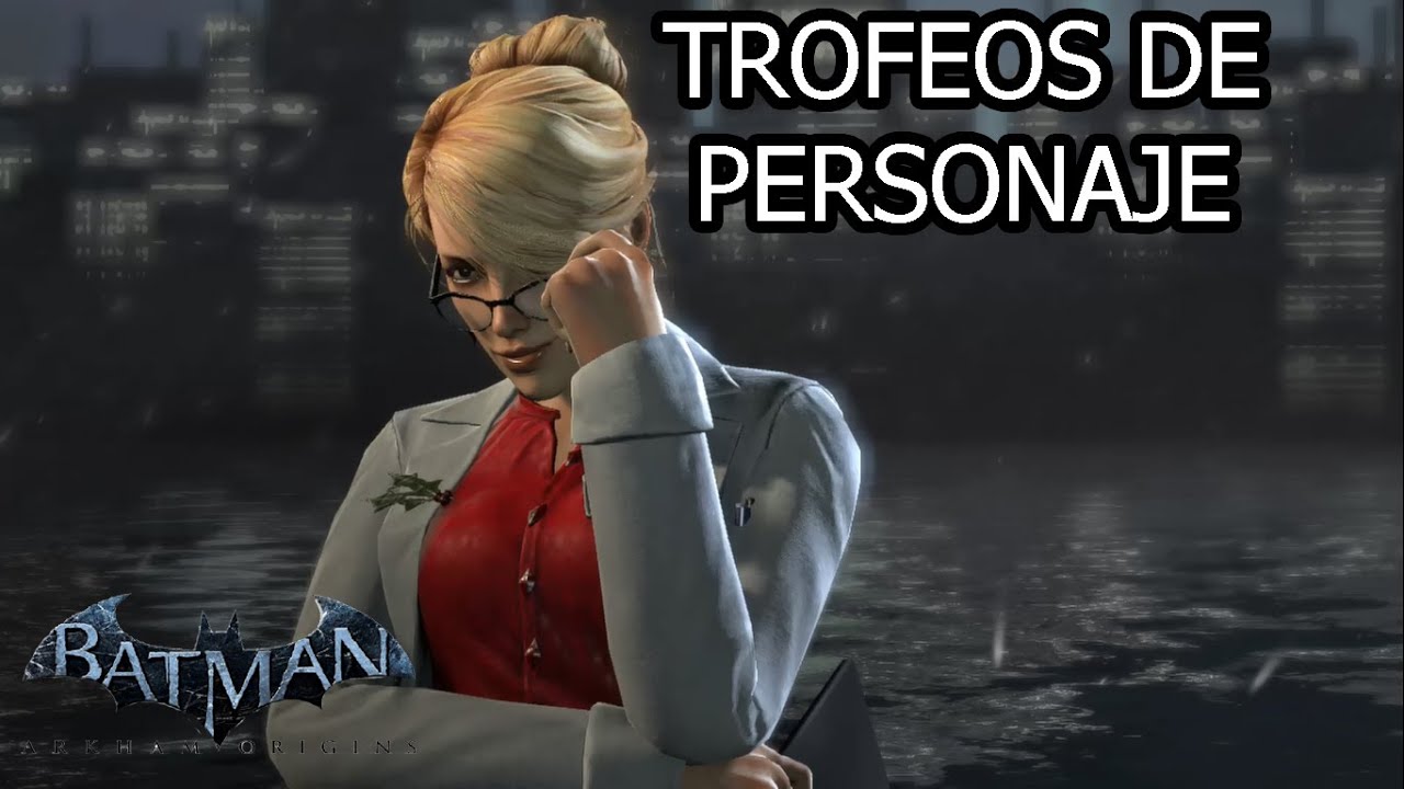 Batman  Arkham Origins - Trofeos de Personajes