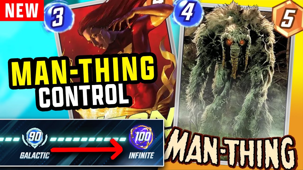 Jean and Man-Thing are a Winning Combo! - Marvel Snap Gameplay