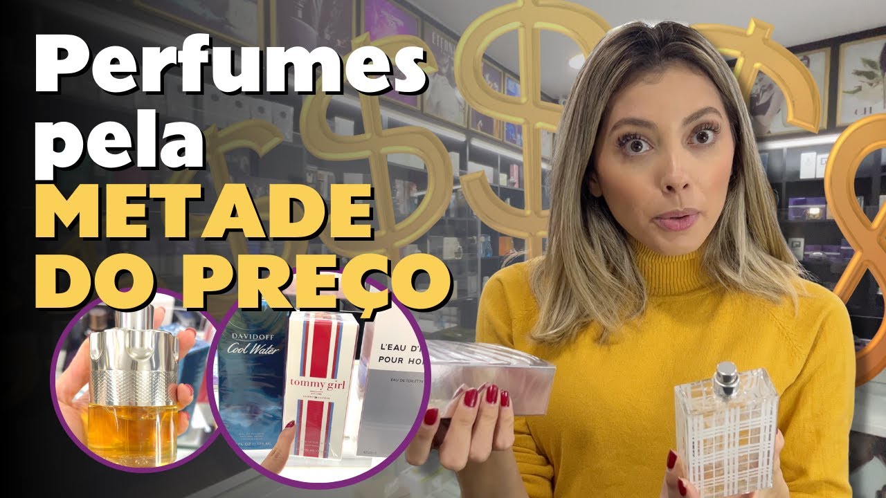 Onde comprar perfumes originais baratos em Santiago | Outlet de perfumes | 50% de desconto!
