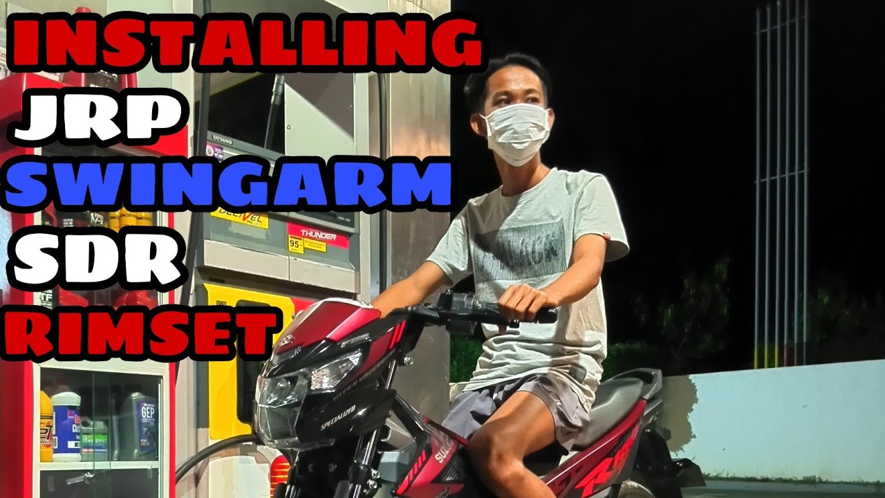 Installing JRP plus 2 swing arm | SDR rimset | JRP flat seat | Raider 150 FI | streetbike concept |