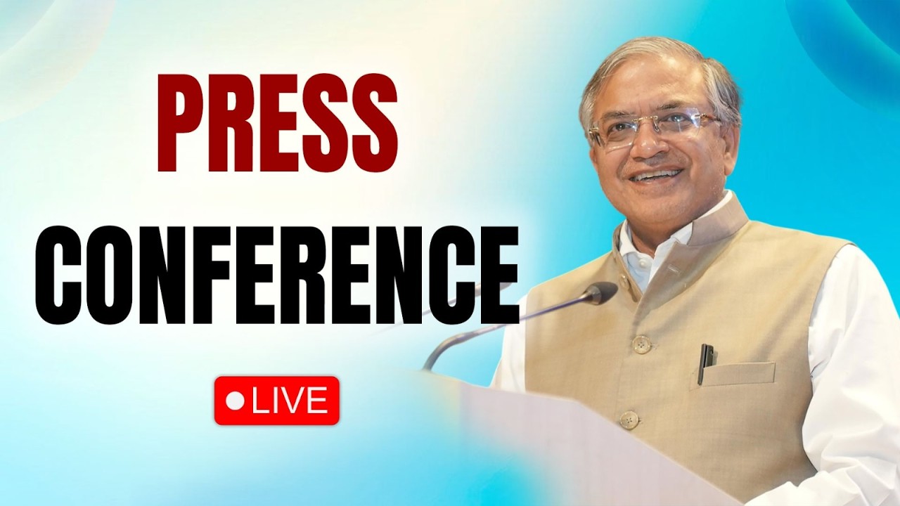 Live: Chief Election Commisoner Gyanesh Kumar address a Press Conference