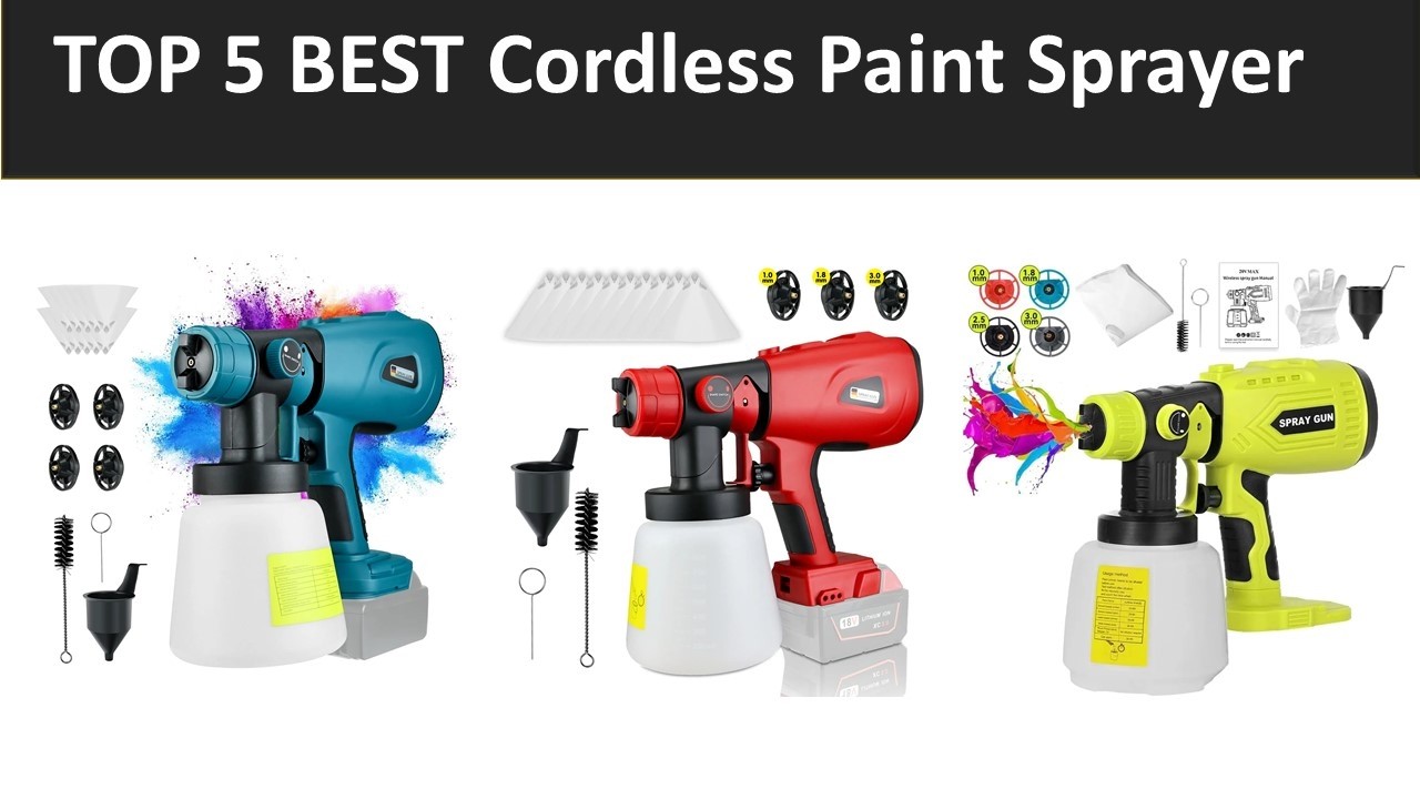 TOP 5 BEST Cordless Paint Sprayer 2026