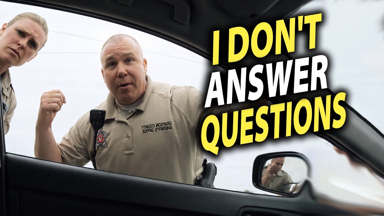 Driver Stuns Cops With 3 Words: “I Don’t Answer Questions!”