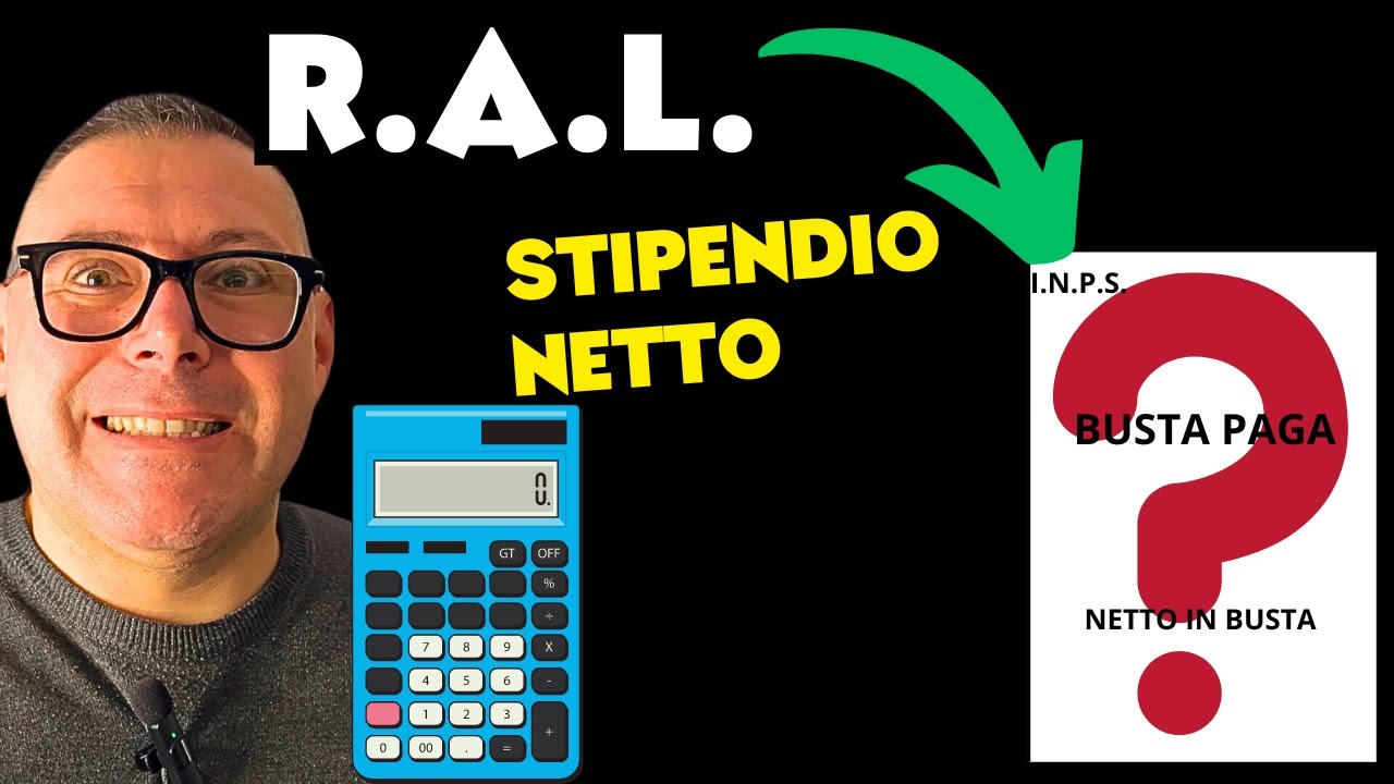 Stipendio DA LORDO A NETTO! Come si Calcola!