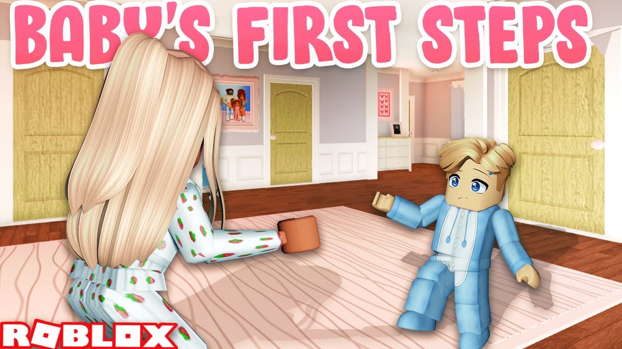 👶 ПЕРВЫЕ ШАГИ МАЛЫША *СНЯТЫ* НА КАМЕРУ 📷 | Bloxburg Roleplay | Roblox