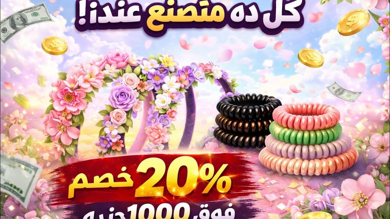 شغل متصنع بجودة عالية ...ومعاه خصم 20٪ لفترة محدوده !💸😎