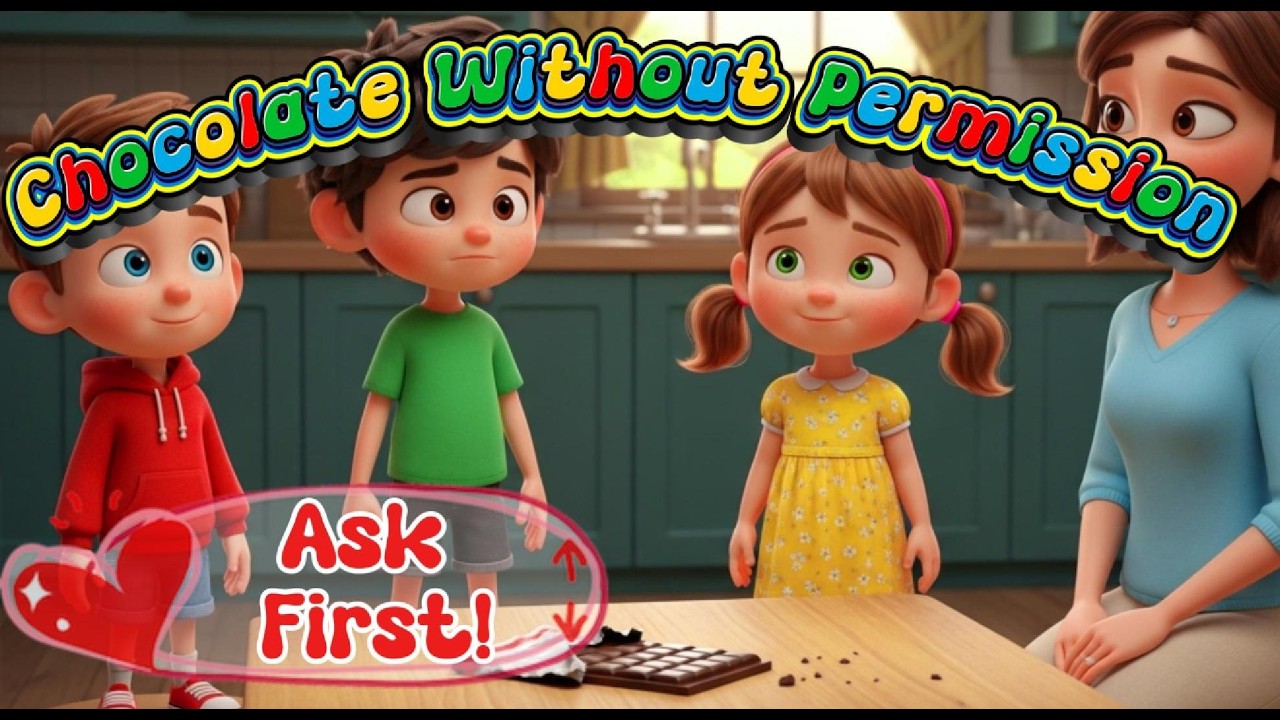 Ask First! | A Fun Moral Story About Sharing and Respect
