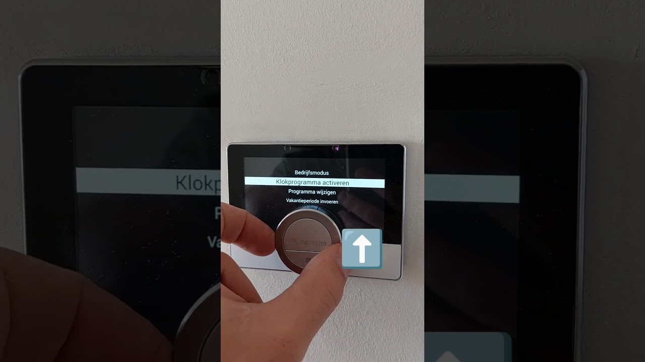 verwarming aanzetten via Remeha eTwist / De Dietrich Smart TC.