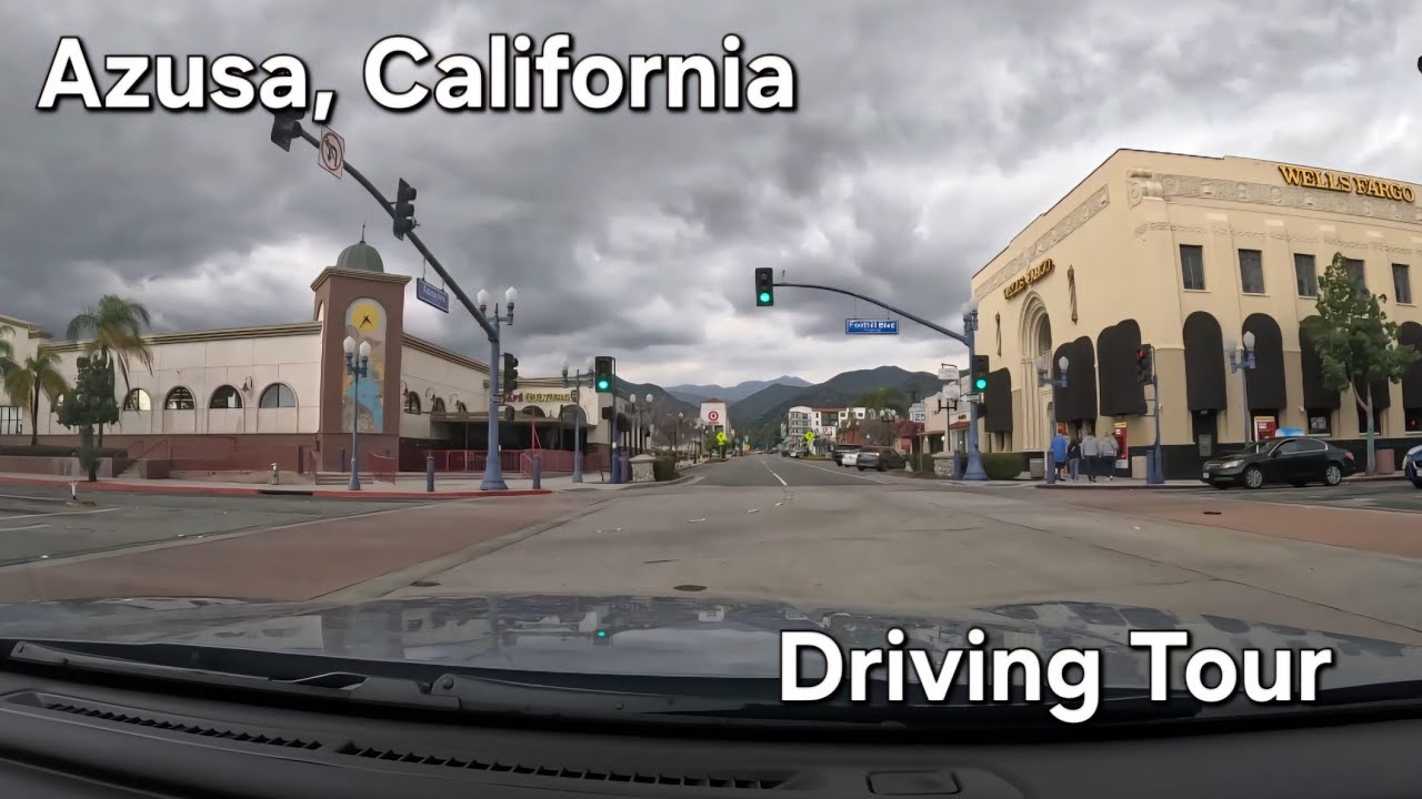 Driving Around  Azusa, California | Driving Tour | [4K] | 3/16/2024 🇺🇸