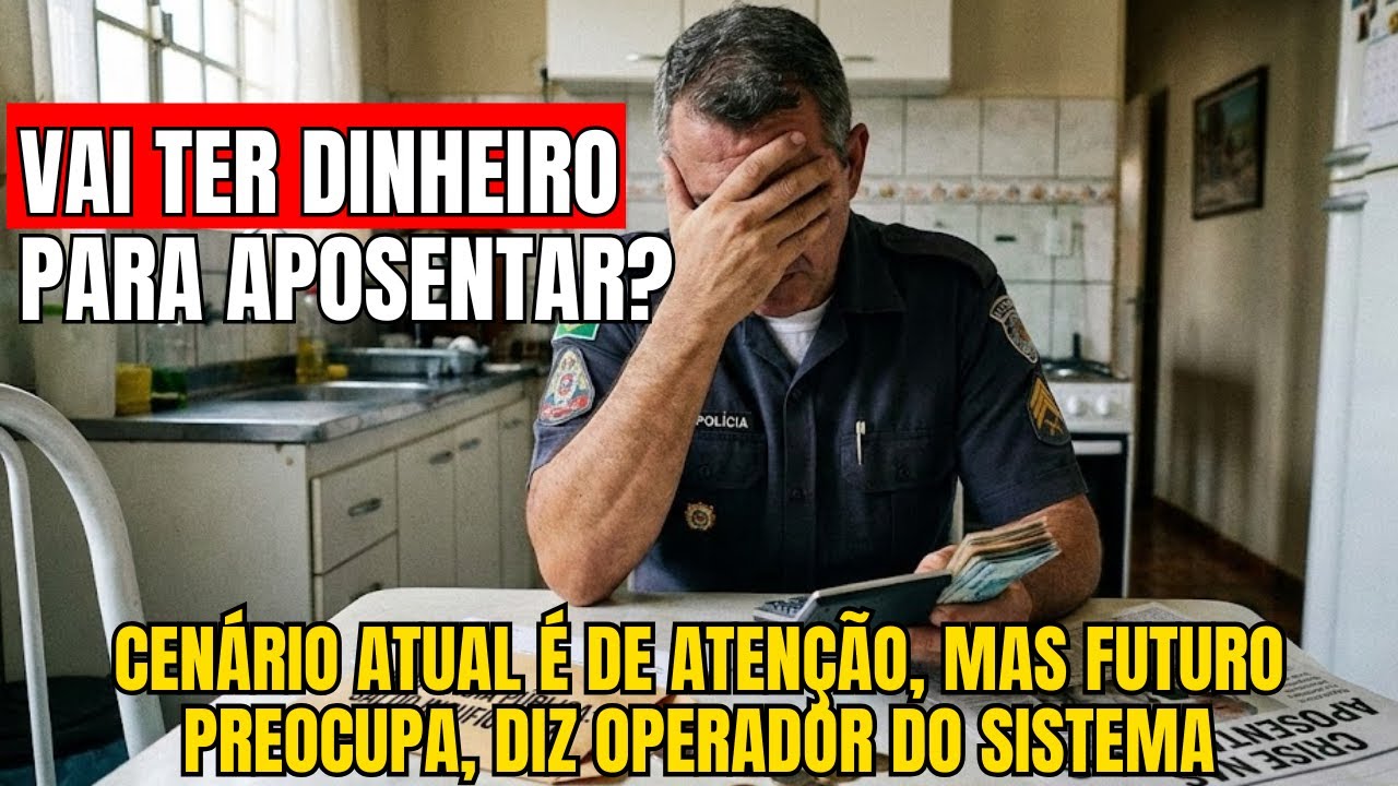 Aposentadoria de POLICIAIS... Vai ter dinheiro no futuro para pagar essa conta?