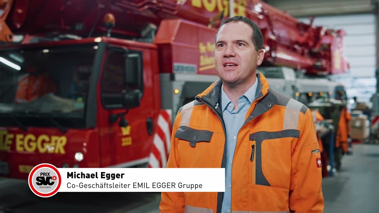 EMIL EGGER Gruppe als Finalist Prix SVC Ostschweiz 2024