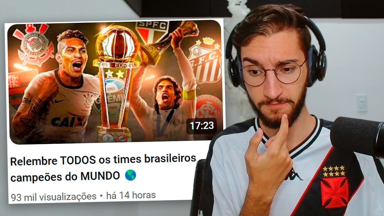 Relembre TODOS os times brasileiros campe&otilde;es do MUNDO 🌎