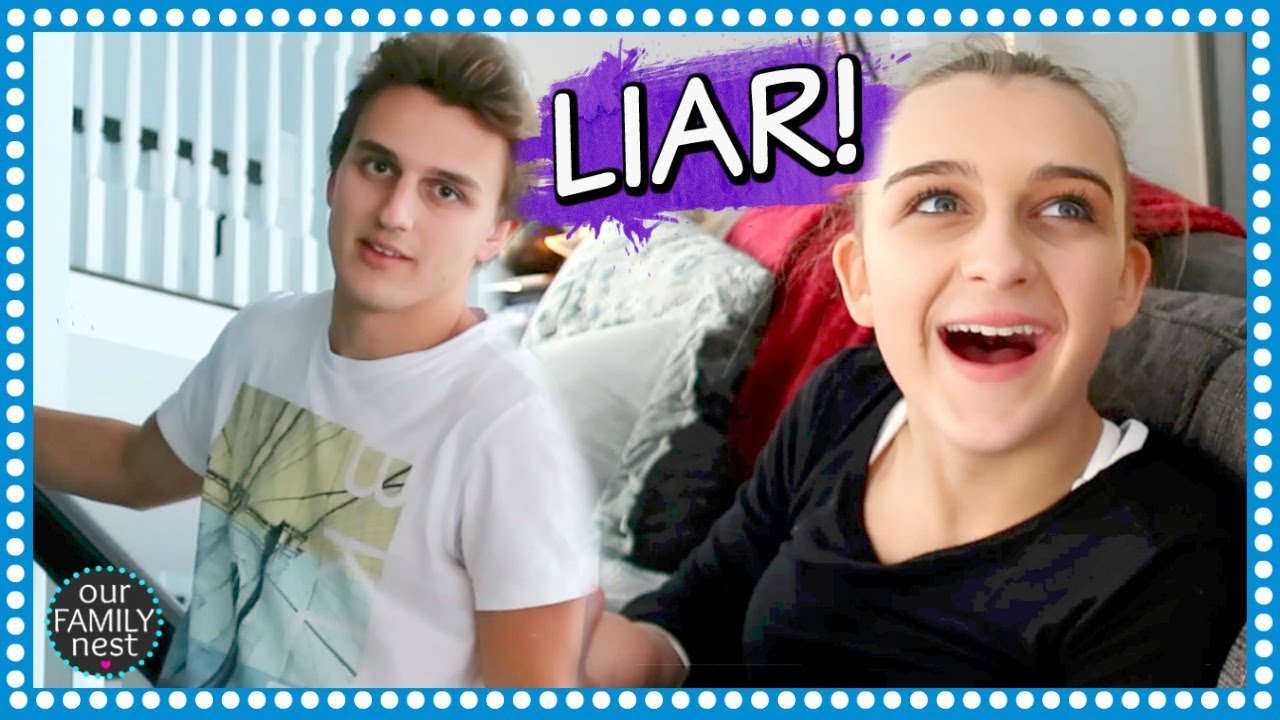 IS SHE LYING? HIS FIRST JOB INTERVIEW!