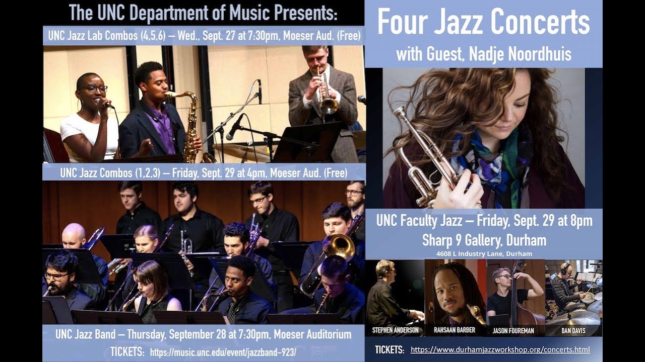 UNC Jazz Combos - September 29, 2023