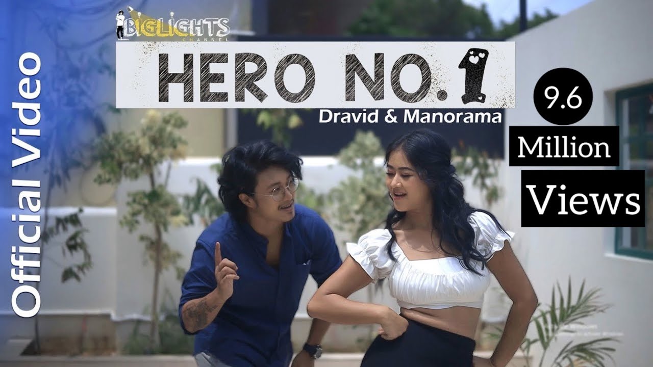 Hero No. 1 | New Official KAUBRU/HINDI Music Video | Dravid & Manorama | 2022