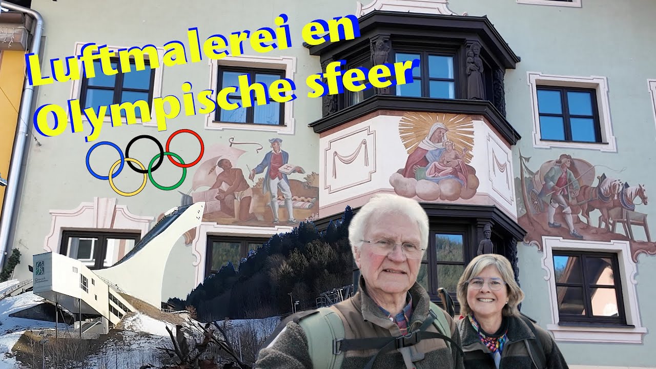 Luftmalerei en Olympische sfeer