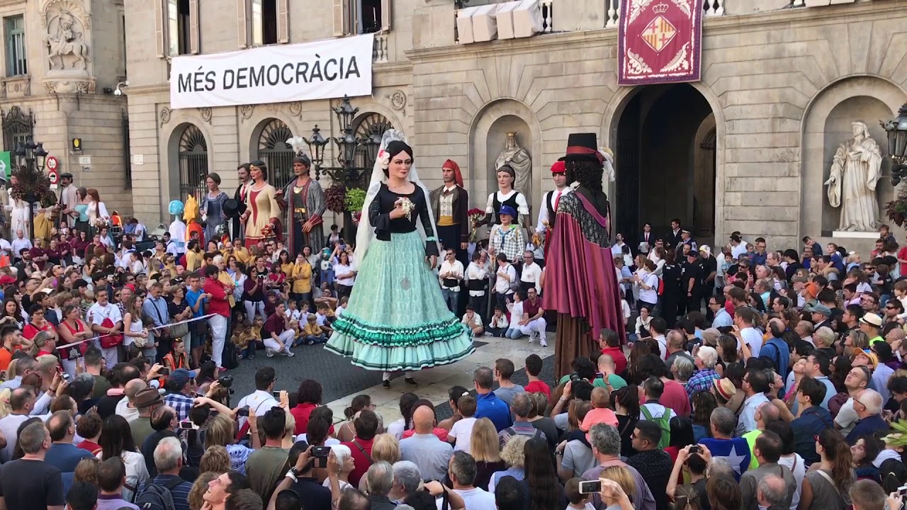 Mercè 2017, ball dels Gegants de Nou Barris