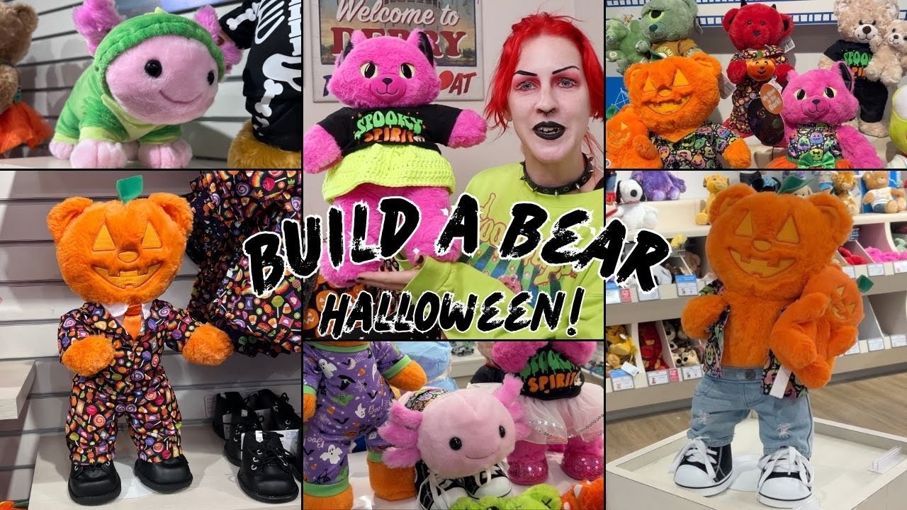Creating My First Ever Build A Bear Halloween Edition! 🎃