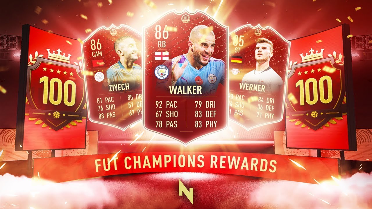 INSANE PACK PULL! TOP 100 FUT CHAMPS REWARDS - FIFA 20 Ultimate Team