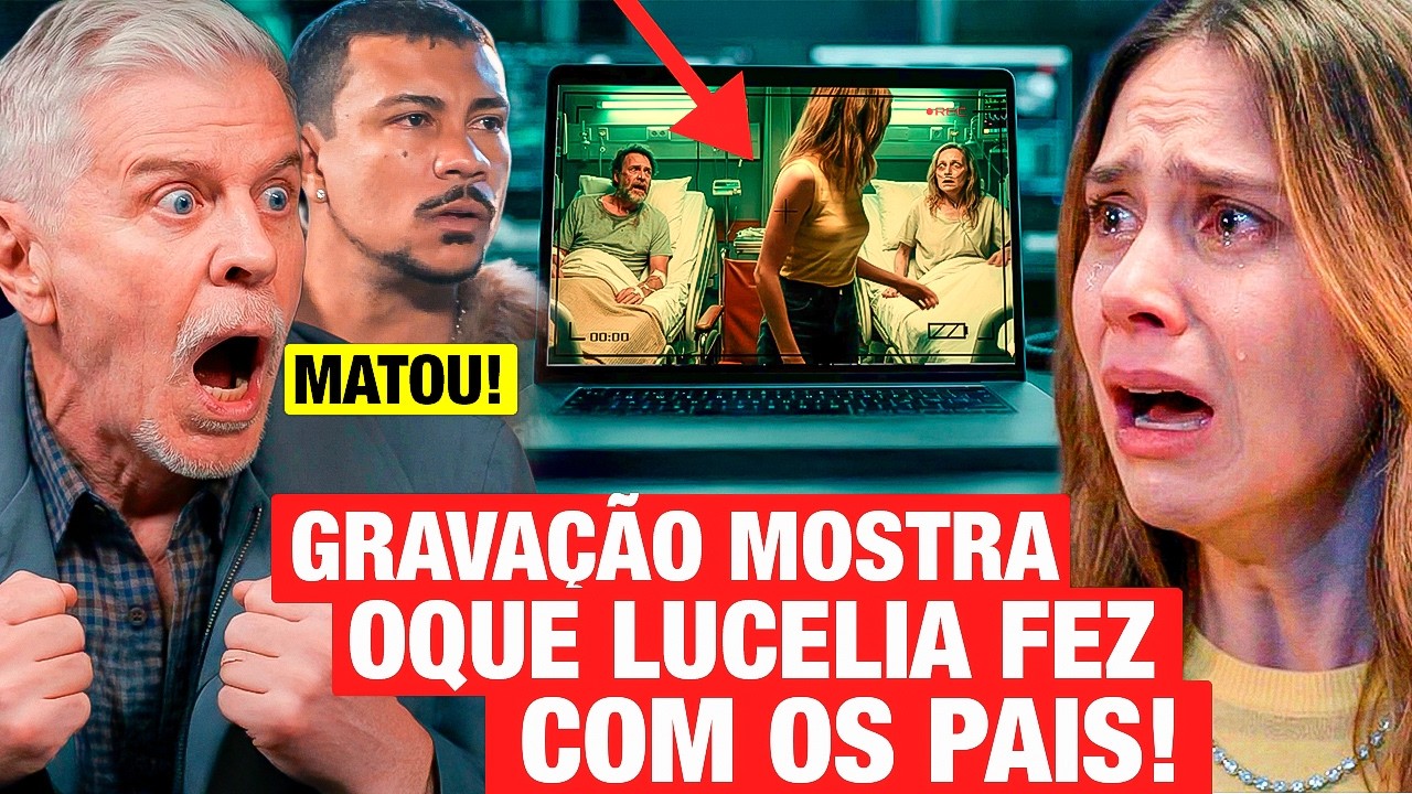 TR&Ecirc;S GRA&Ccedil;AS: Kasper encontra V&Iacute;DEO DE C&Acirc;MERA que mostra O QUE LUC&Eacute;LIA FEZ COM OS PAIS! Resumo hoje