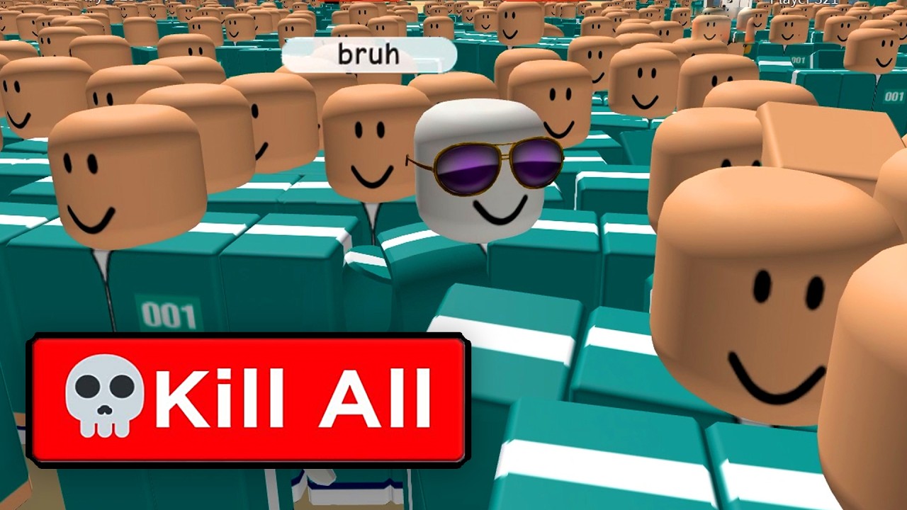 Игра Roblox Squid, но с NPC и БЕСПЛАТНЫМ АДМИНИСТРИРОВАНИЕМ...