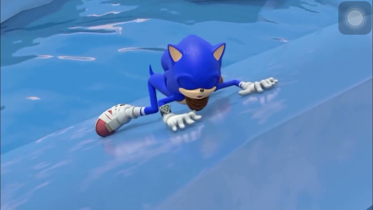 Sonic can&rsquo;t swim Sonic Boom