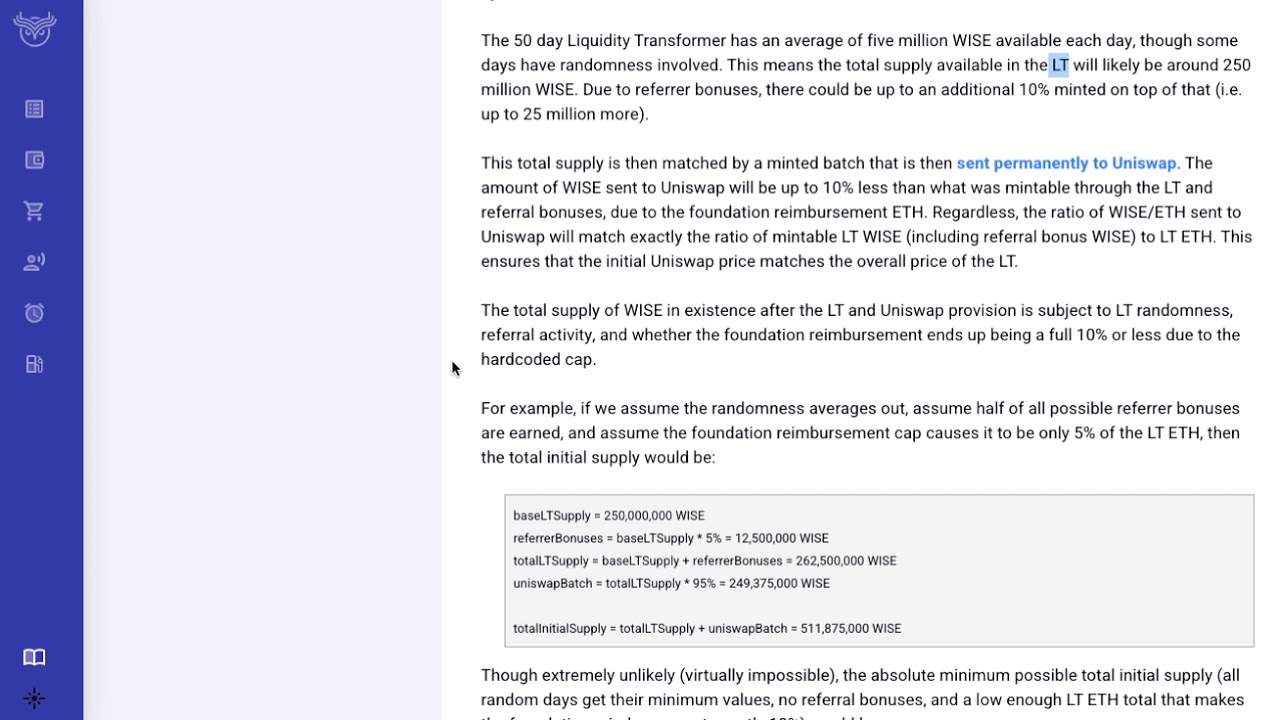Wise Token Crypto Tutorial for Beginners - What is the Wise Token Crypto Total Supply? FAQ 1
