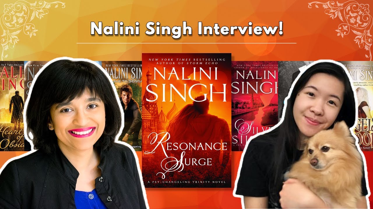 NALINI SINGH Author Interview!! (Psy-Changeling / Guild Hunter + more!)